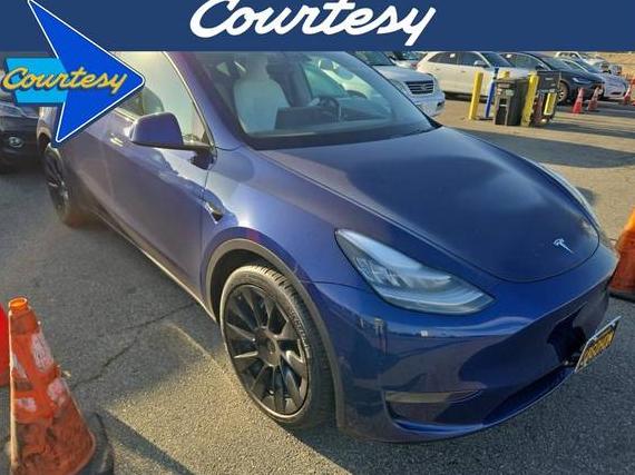 TESLA MODEL Y 2020 5YJYGDEE0LF058626 image
